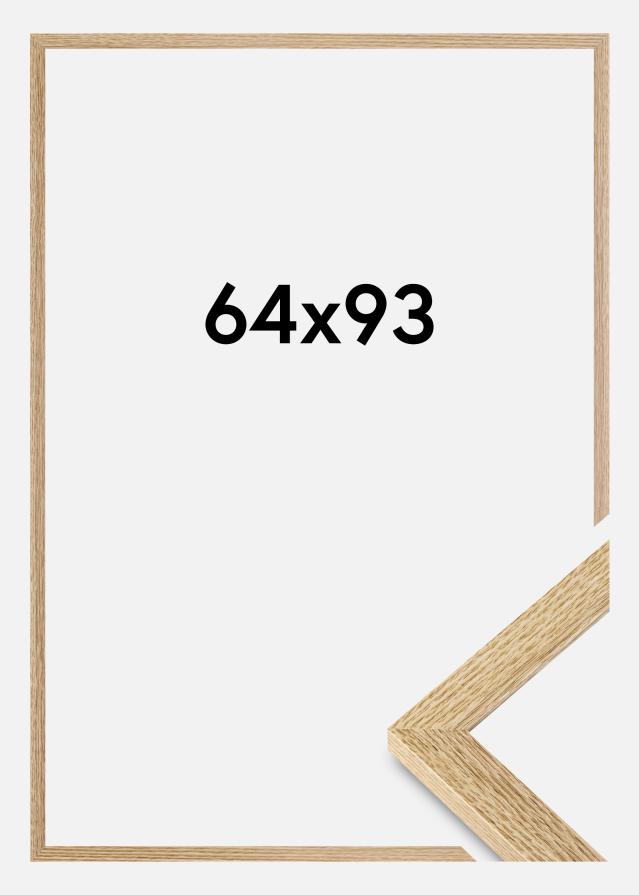 Jämtlands Ramfabrik Rahmen Selection Acrylglas Eiche 64x93 cm