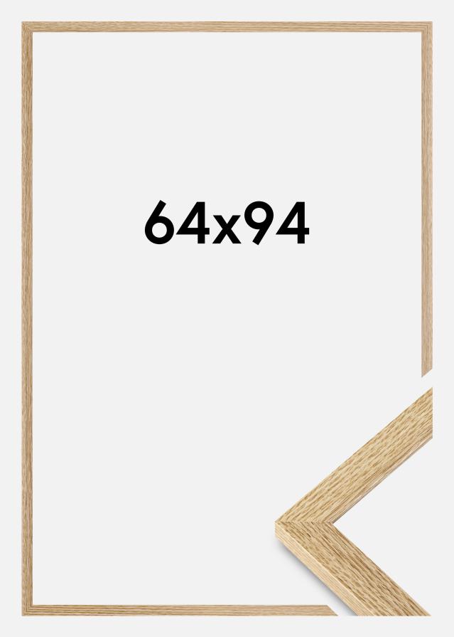 Jämtlands Ramfabrik Rahmen Selection Acrylglas Eiche 64x94 cm