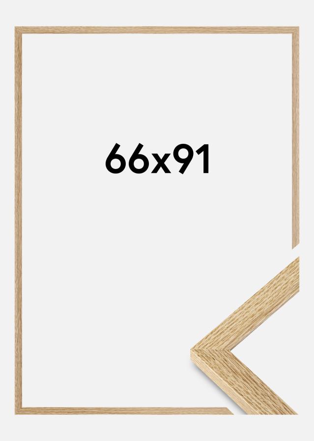 Jämtlands Ramfabrik Rahmen Selection Acrylglas Eiche 66x91 cm
