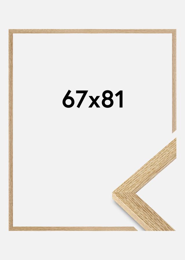 Jämtlands Ramfabrik Rahmen Selection Acrylglas Eiche 67x81 cm