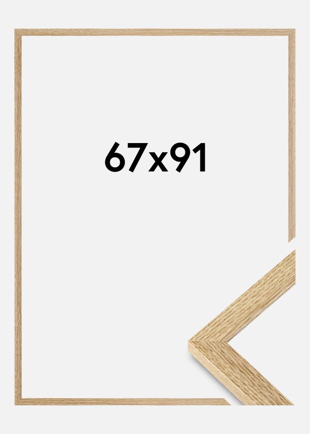 Jämtlands Ramfabrik Rahmen Selection Acrylglas Eiche 67x91 cm