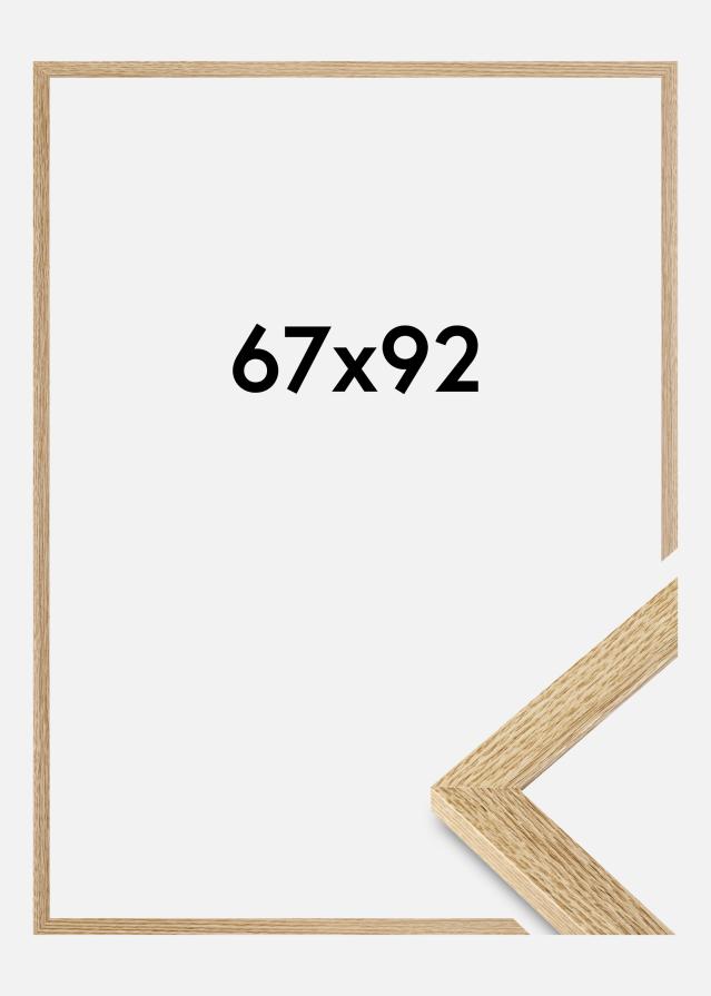 Jämtlands Ramfabrik Rahmen Selection Acrylglas Eiche 67x92 cm