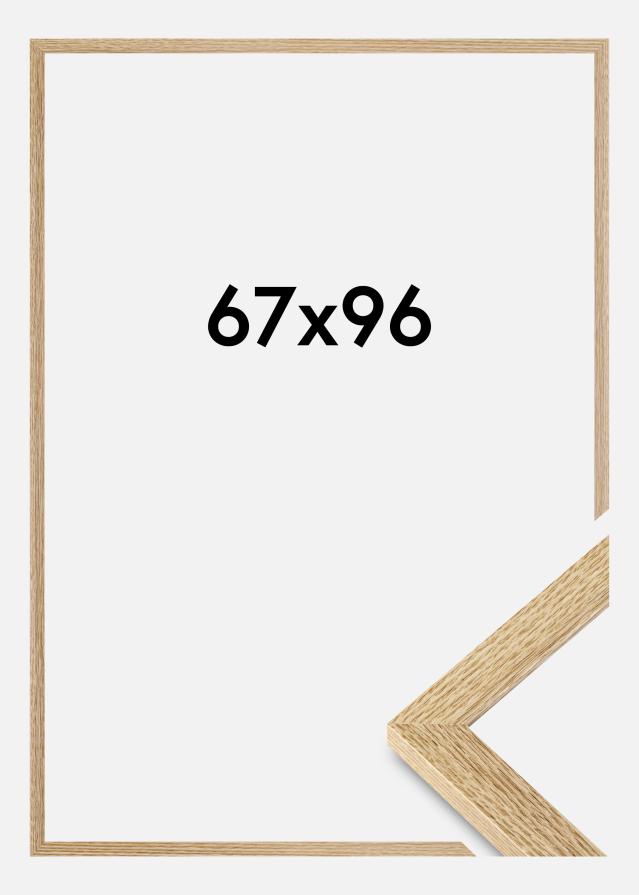 Jämtlands Ramfabrik Rahmen Selection Acrylglas Eiche 67x96 cm