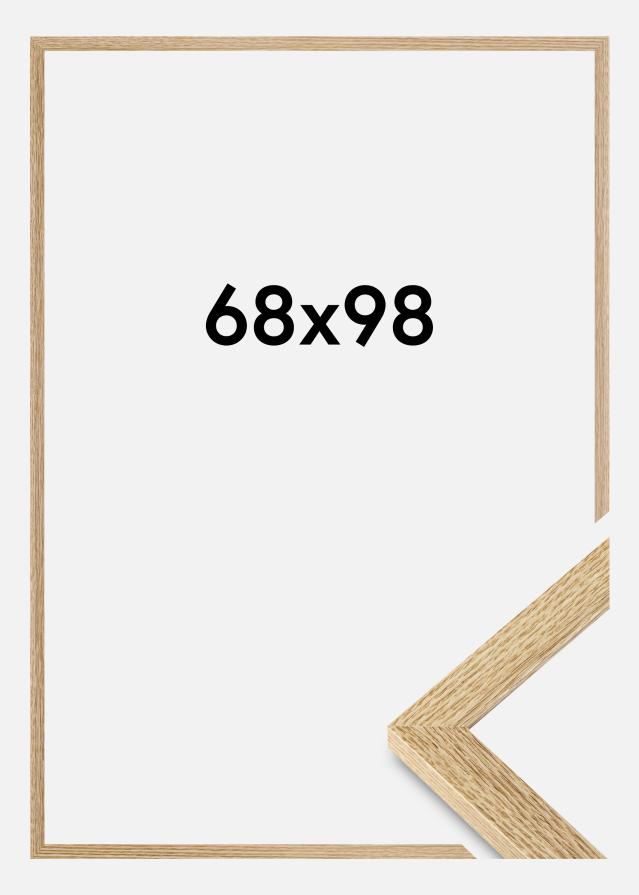 Jämtlands Ramfabrik Rahmen Selection Acrylglas Eiche 68x98 cm