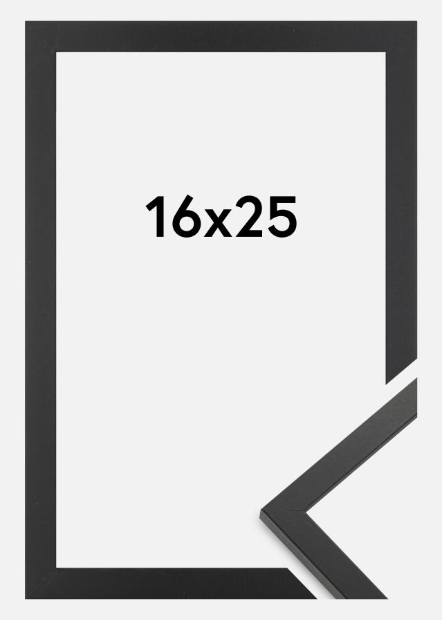 Jämtlands Ramfabrik Rahmen Trendy Acrylglas Schwarz 16x25 cm