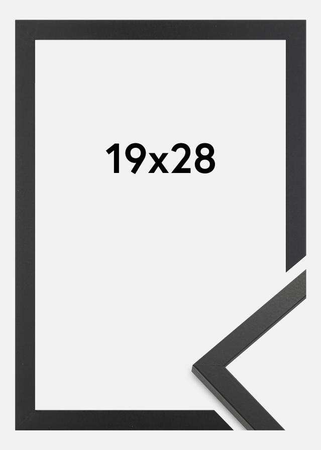 Jämtlands Ramfabrik Rahmen Trendy Acrylglas Schwarz 19x28 cm