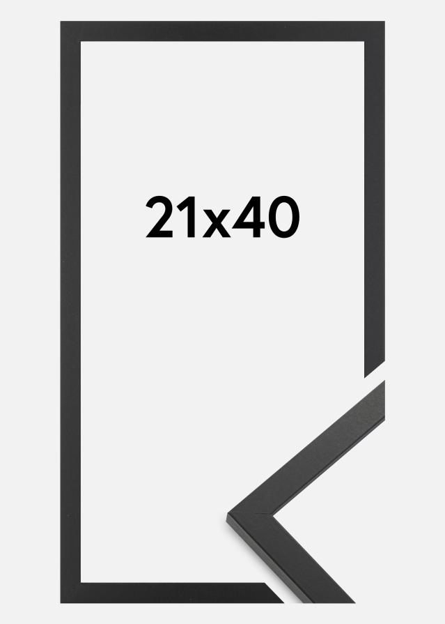 Jämtlands Ramfabrik Rahmen Trendy Acrylglas Schwarz 21x40 cm