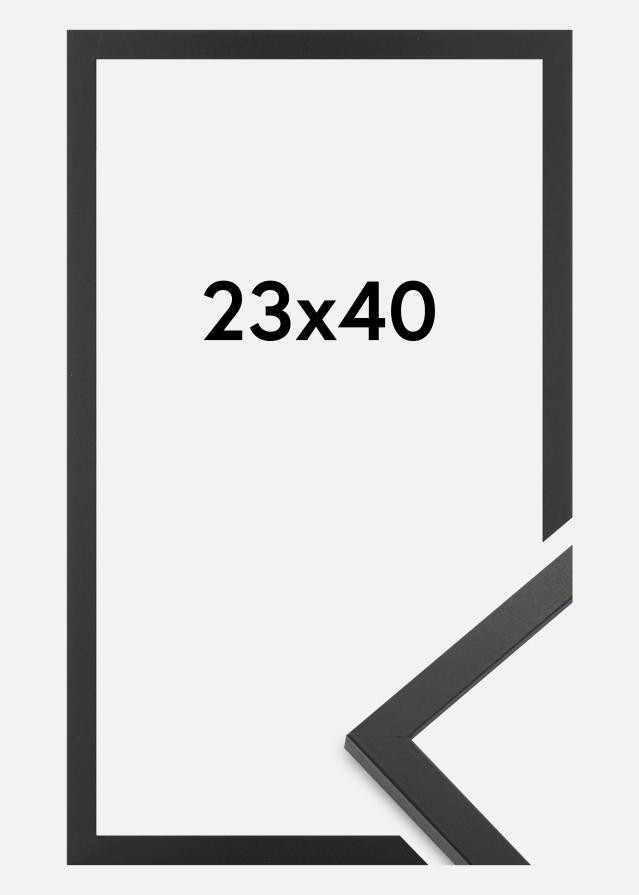 Jämtlands Ramfabrik Rahmen Trendy Acrylglas Schwarz 23x40 cm