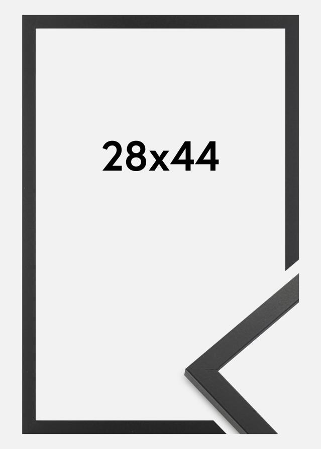 Jämtlands Ramfabrik Rahmen Trendy Acrylglas Schwarz 28x44 cm