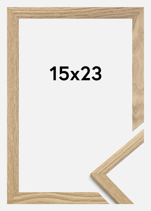 BGA Rahmen Trendy Acrylglas Eiche 15x23 cm