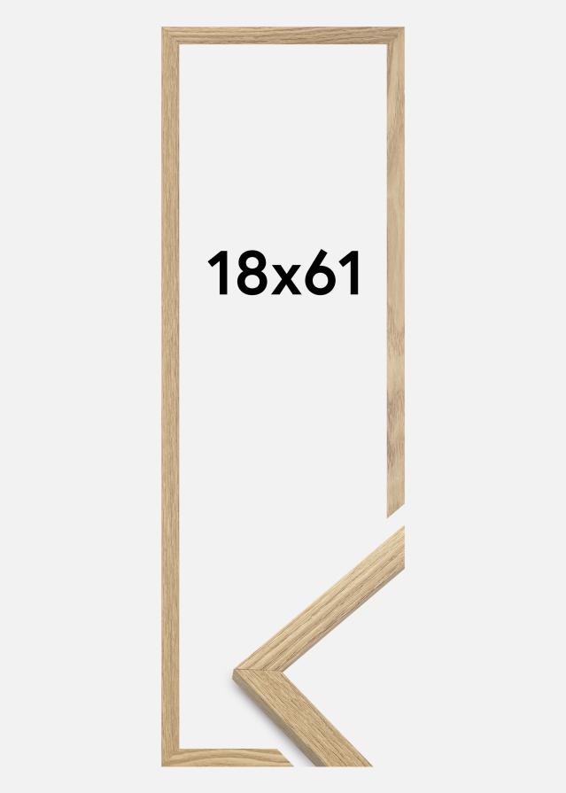 Jämtlands Ramfabrik Rahmen Trendy Acrylglas Eiche 18x61 cm