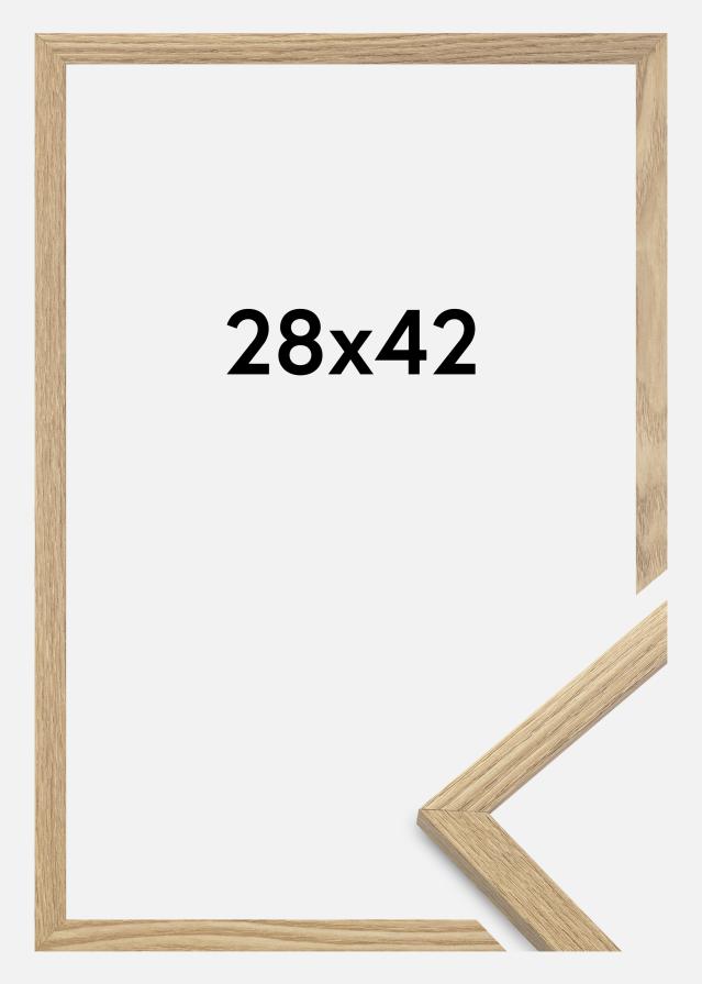Jämtlands Ramfabrik Rahmen Trendy Acrylglas Eiche 28x42 cm