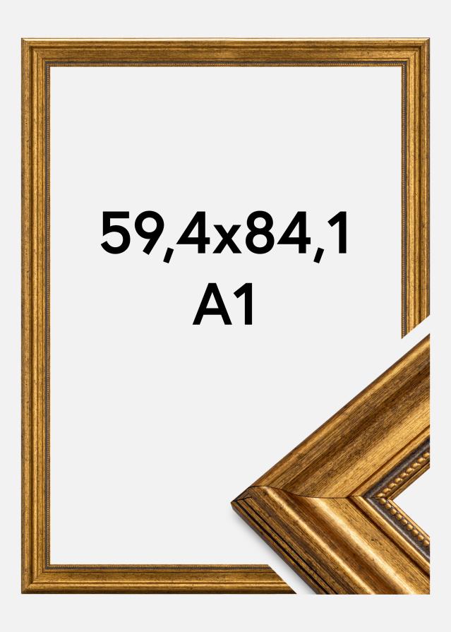 Estancia Rahmen Rokoko Acrylglas Gold 59,4x84,1 cm (A1)