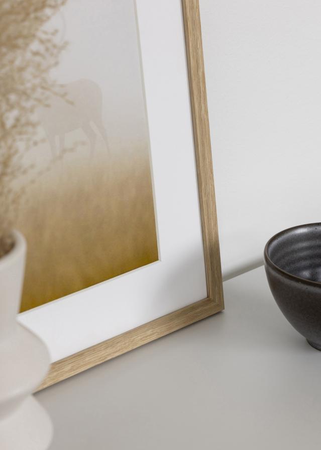 Jämtlands Ramfabrik Rahmen Vemdalen Acrylglas Eiche 61x85 cm
