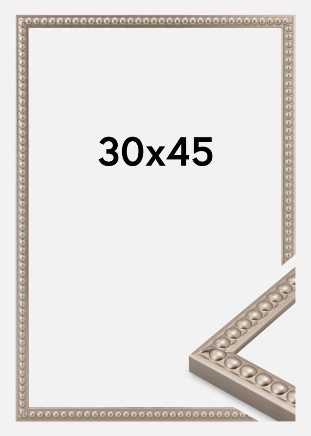 Jämtlands Ramfabrik Rahmen Perla Acrylglas Champagner 30x45 cm