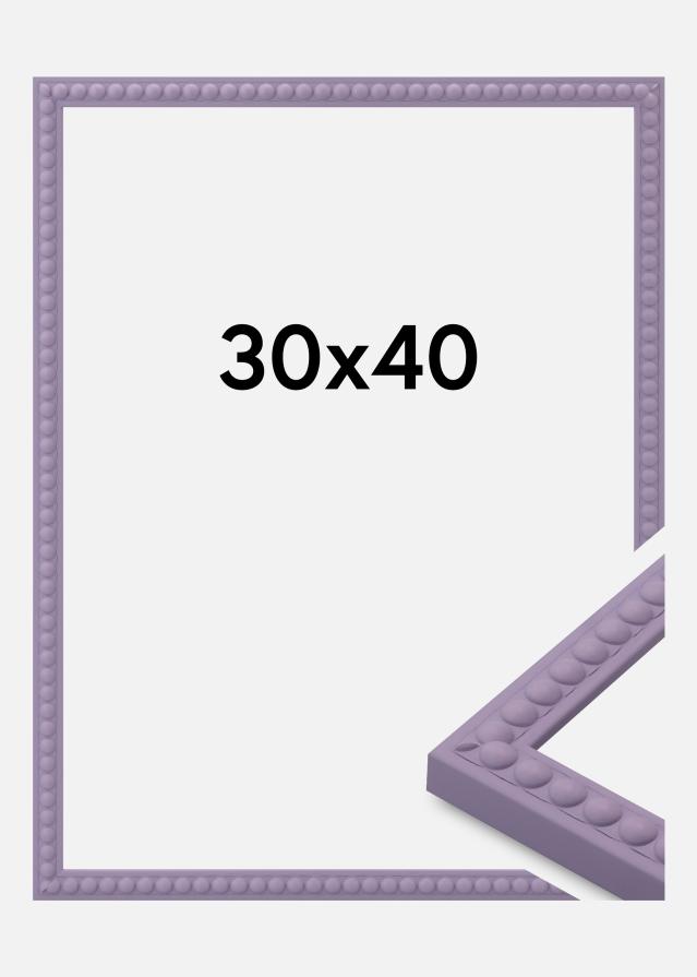 Jämtlands Ramfabrik Rahmen Perla Acrylglas Lila 30x40 cm