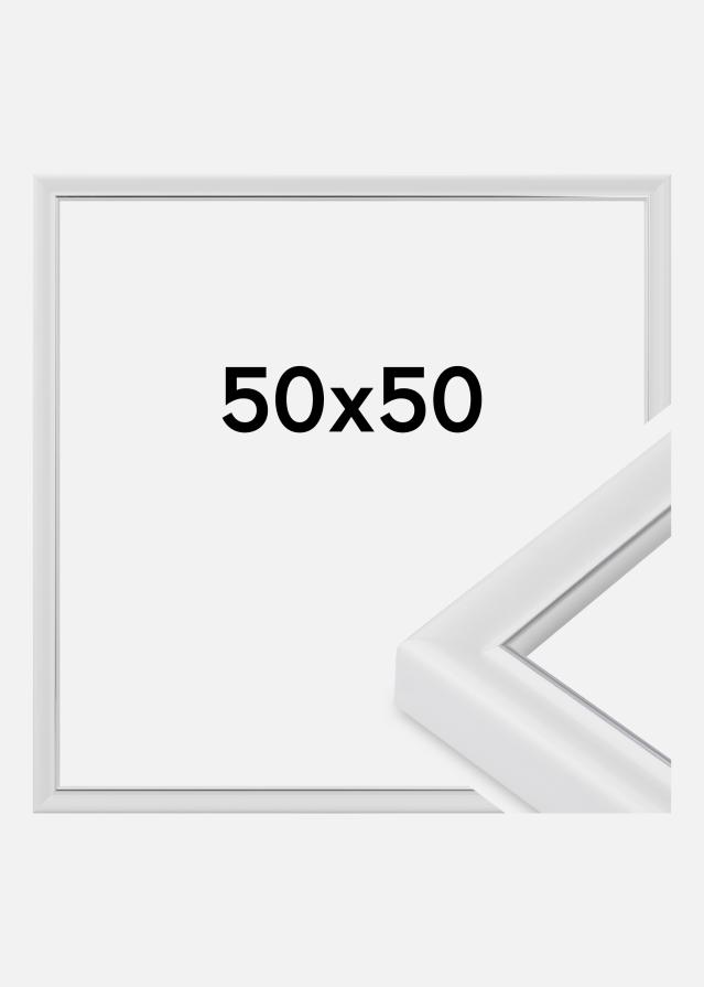 Jämtlands Ramfabrik Rahmen Canterbury Acrylglas Weiß 50x50 cm