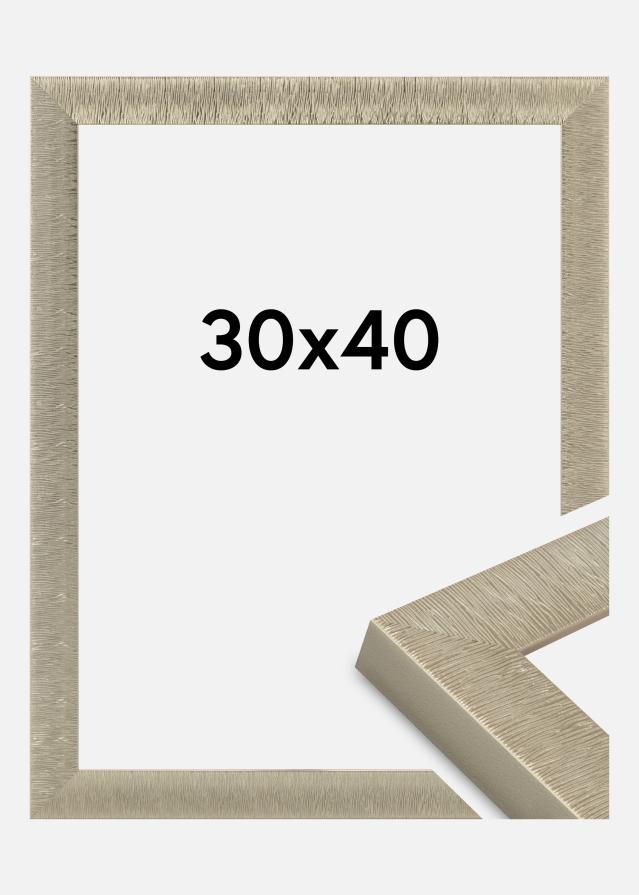 Jämtlands Ramfabrik Rahmen Sahara Acrylglas Champagner 30x40 cm