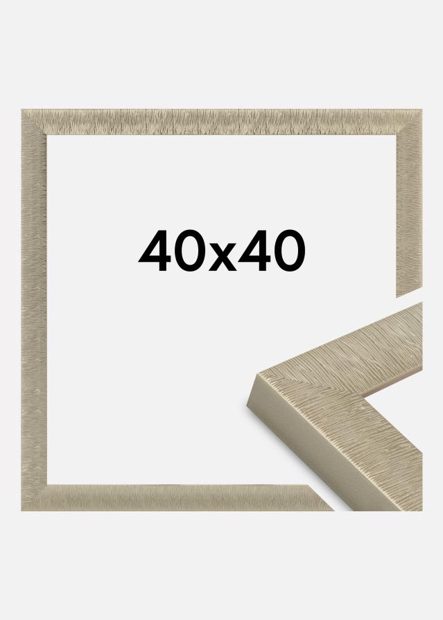 Jämtlands Ramfabrik Rahmen Sahara Acrylglas Champagner 40x40 cm