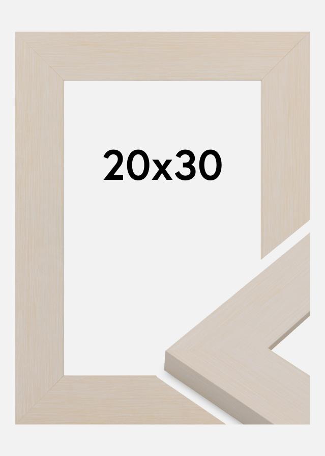 Jämtlands Ramfabrik Rahmen Pembrokeshire Acrylglas Weiß 20x30 cm