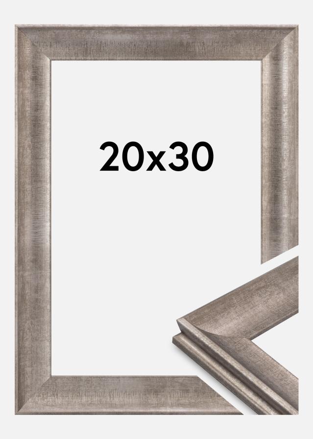 Jämtlands Ramfabrik Rahmen Conca Acrylglas Silber 20x30 cm
