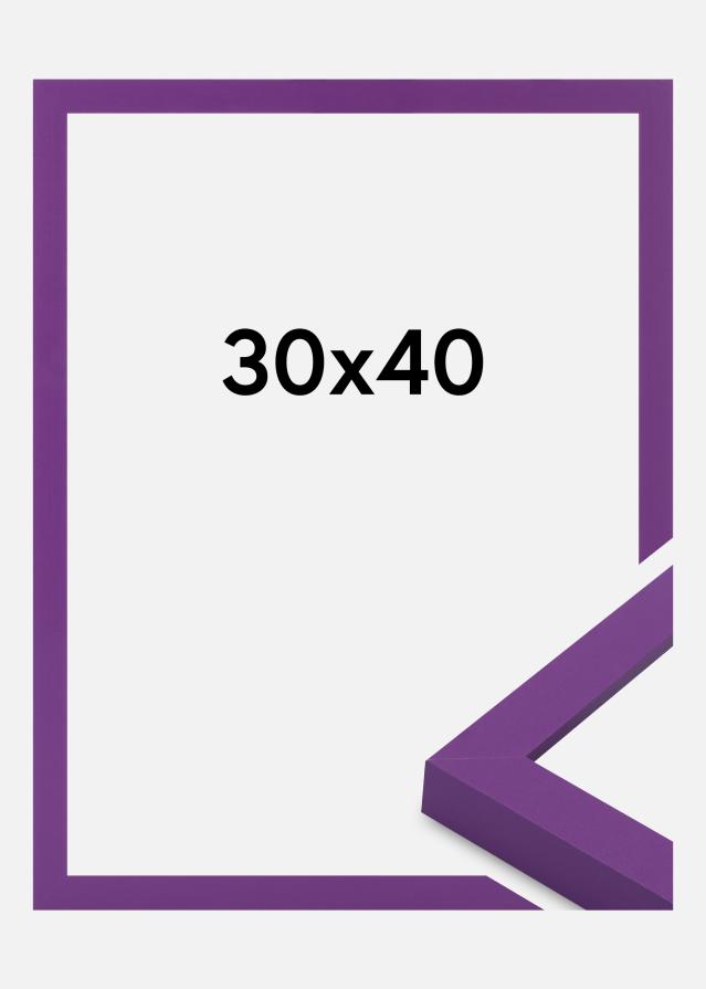 Jämtlands Ramfabrik Rahmen Selection Acrylglas Deep Lilac 30x40 cm