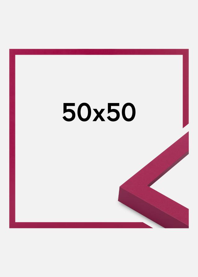 Jämtlands Ramfabrik Rahmen Selection Acrylglas Hot Pink 50x50 cm