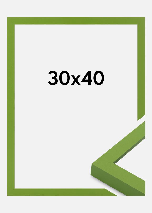 Jämtlands Ramfabrik Rahmen Selection Acrylglas Lime Green 30x40 cm