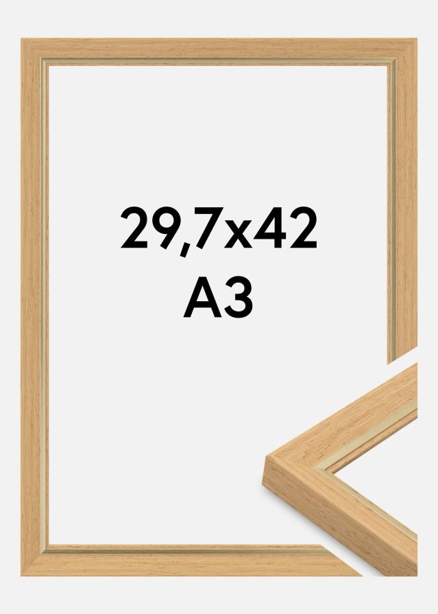 Jämtlands Ramfabrik Rahmen Apex Acrylglas Buche 29,7x42 cm (A3)