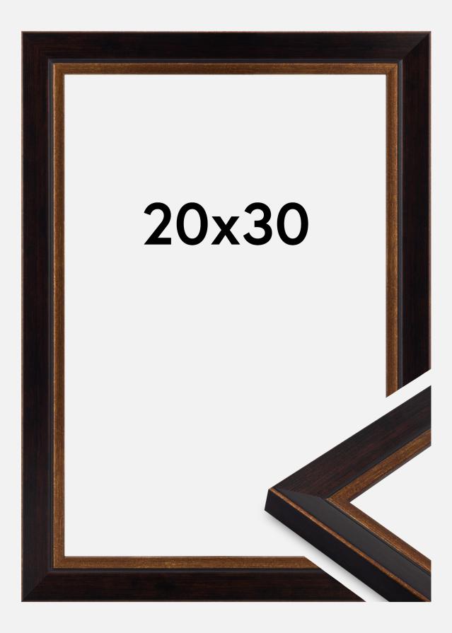 Jämtlands Ramfabrik Rahmen Artur Acrylglas Schwarz 20x30 cm