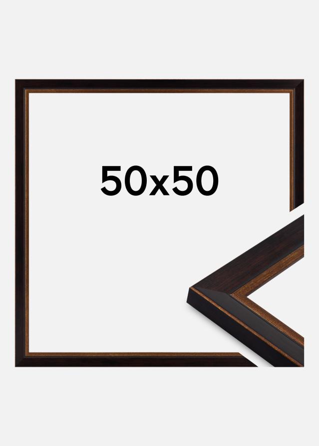 Jämtlands Ramfabrik Rahmen Artur Acrylglas Schwarz 50x50 cm