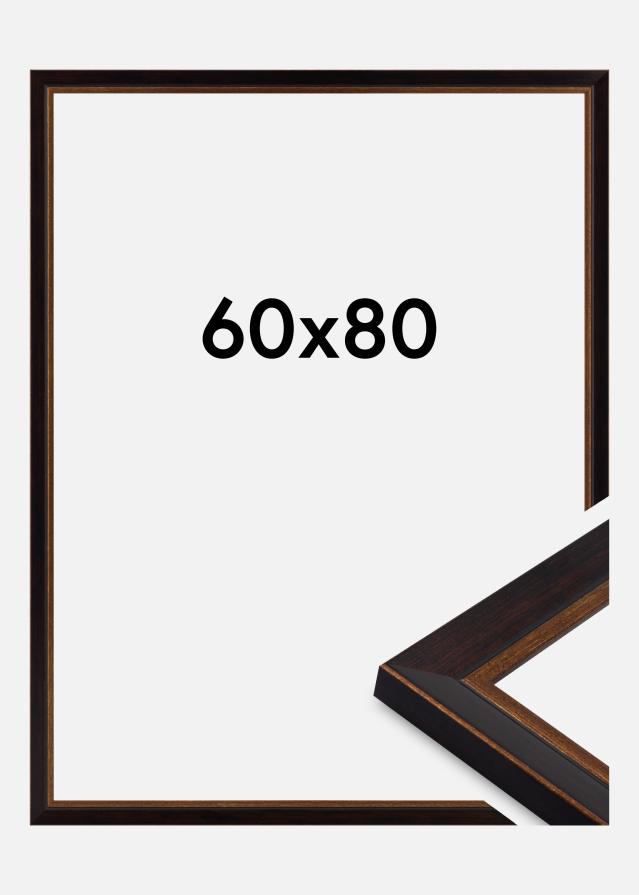 Jämtlands Ramfabrik Rahmen Artur Acrylglas Schwarz 60x80 cm