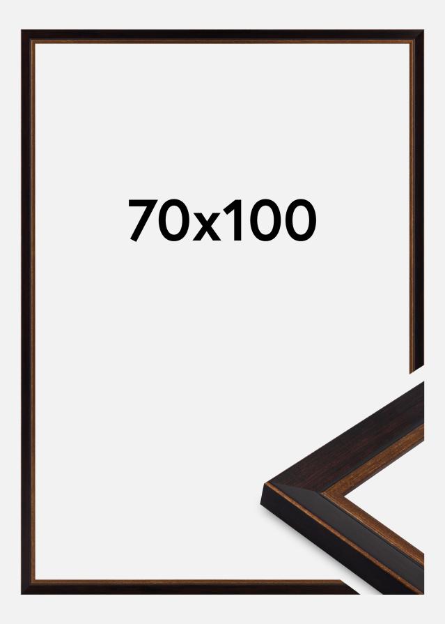 Jämtlands Ramfabrik Rahmen Artur Acrylglas Schwarz 70x100 cm