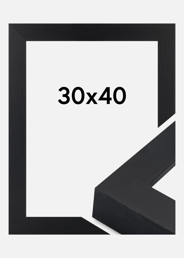 Jämtlands Ramfabrik Rahmen Wells Acrylglas Schwarz 30x40 cm