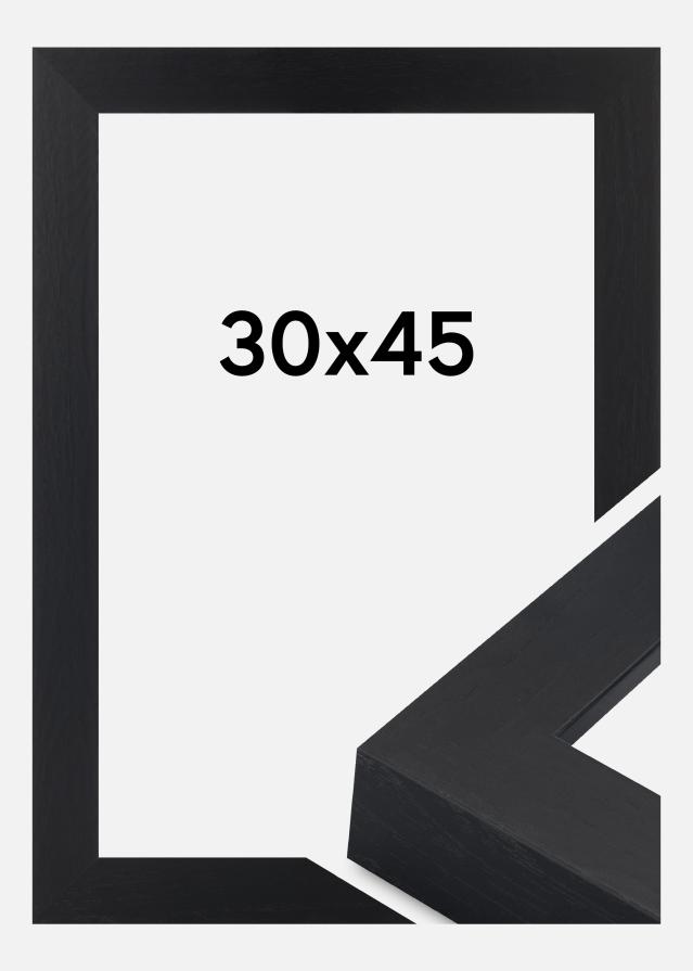 Jämtlands Ramfabrik Rahmen Wells Acrylglas Schwarz 30x45 cm