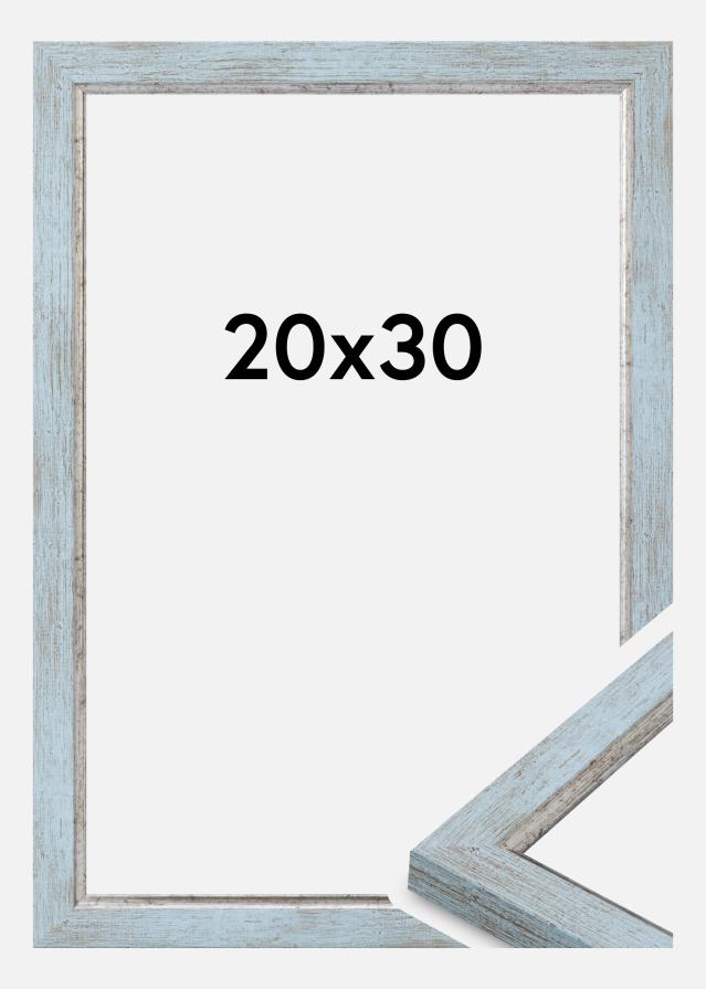 Jämtlands Ramfabrik Rahmen Whitby Acrylglas Blau 20x30 cm