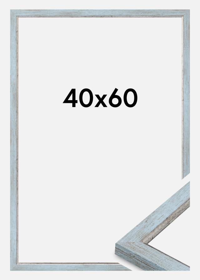 Jämtlands Ramfabrik Rahmen Whitby Acrylglas Blau 40x60 cm