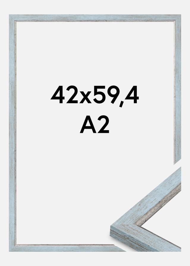 Jämtlands Ramfabrik Rahmen Whitby Acrylglas Blau 42x59,4 cm (A2)