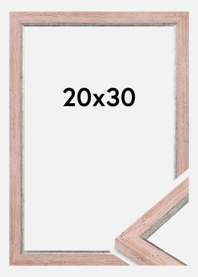 Jämtlands Ramfabrik Rahmen Whitby Acrylglas Rot 20x30 cm