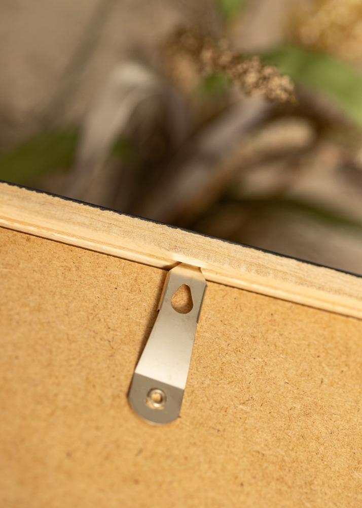 Ram med passepartou Rahmen Ares Walnuss 20x25 cm - Passepartout Weiß 15x20 cm