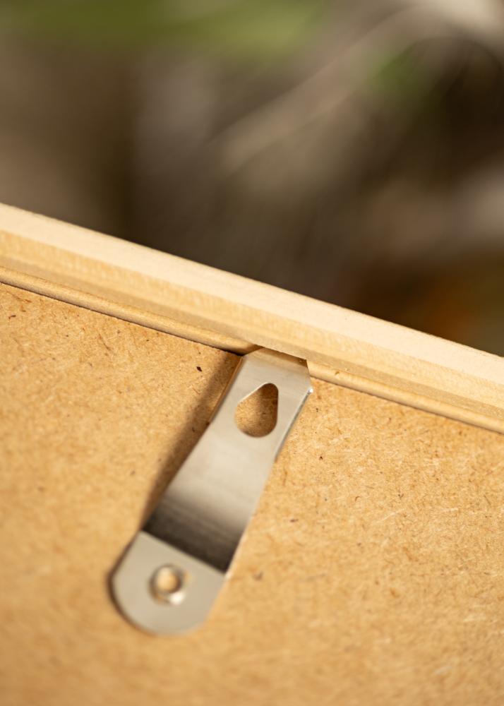 Ram med passepartou Rahmen Ares Gold 50x60 cm - Passepartout Weiß 16x20 inches