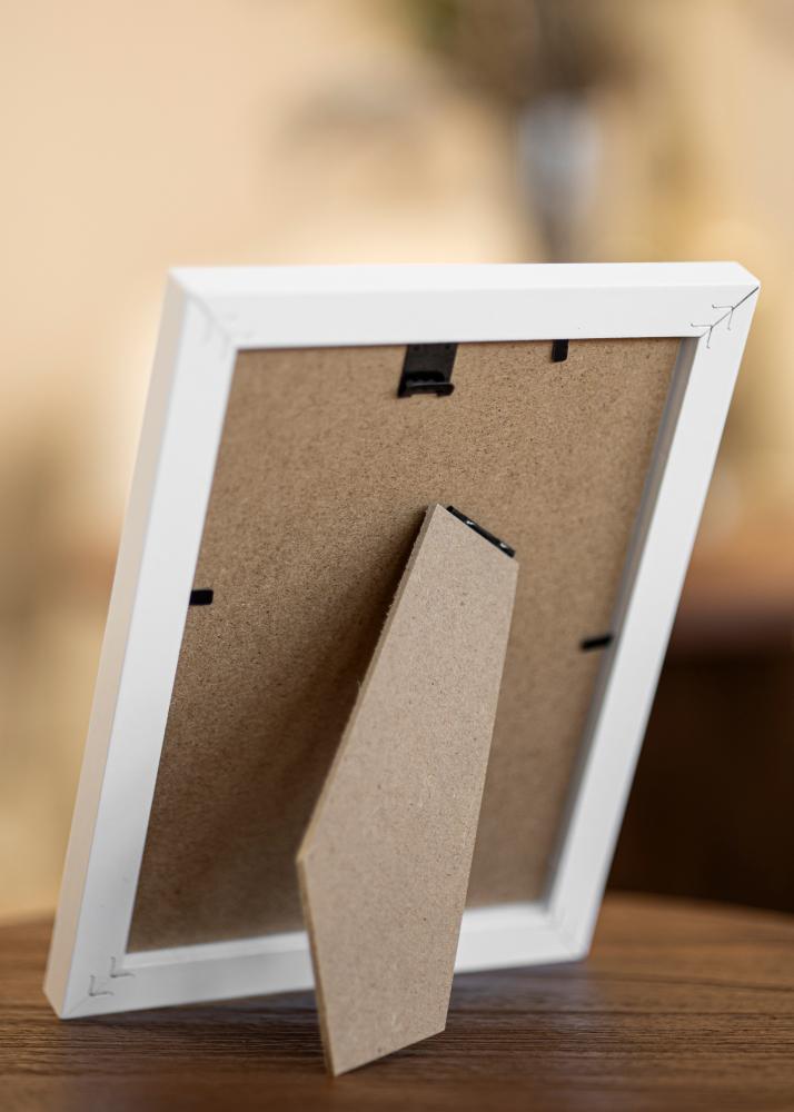 Ram med passepartou Rahmen BGA Classic Weiß 20x30 cm - Passepartout Weiß 15x21 cm