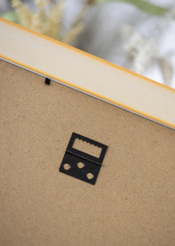 Ram med passepartou Rahmen Ornate Gold 60x80 cm - Passepartout Weiß 50x70 cm