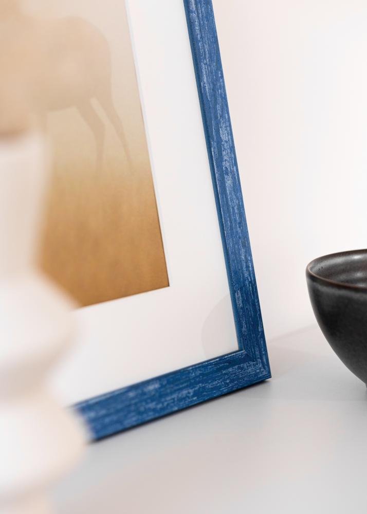 Jämtlands Ramfabrik Rahmen Andy Acrylglas Blau 60x80 cm