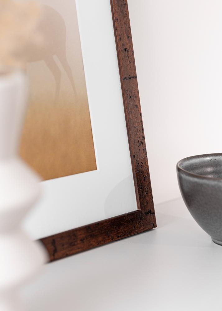 Jämtlands Ramfabrik Rahmen Humphrey Acrylglas Braun 40x60 cm