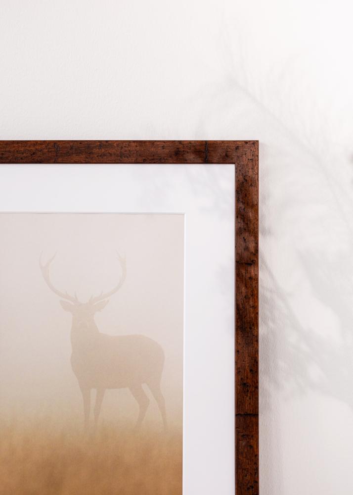 Jämtlands Ramfabrik Rahmen Humphrey Acrylglas Braun 40x60 cm