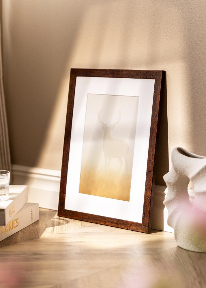 Jämtlands Ramfabrik Rahmen Humphrey Acrylglas Braun 40x60 cm