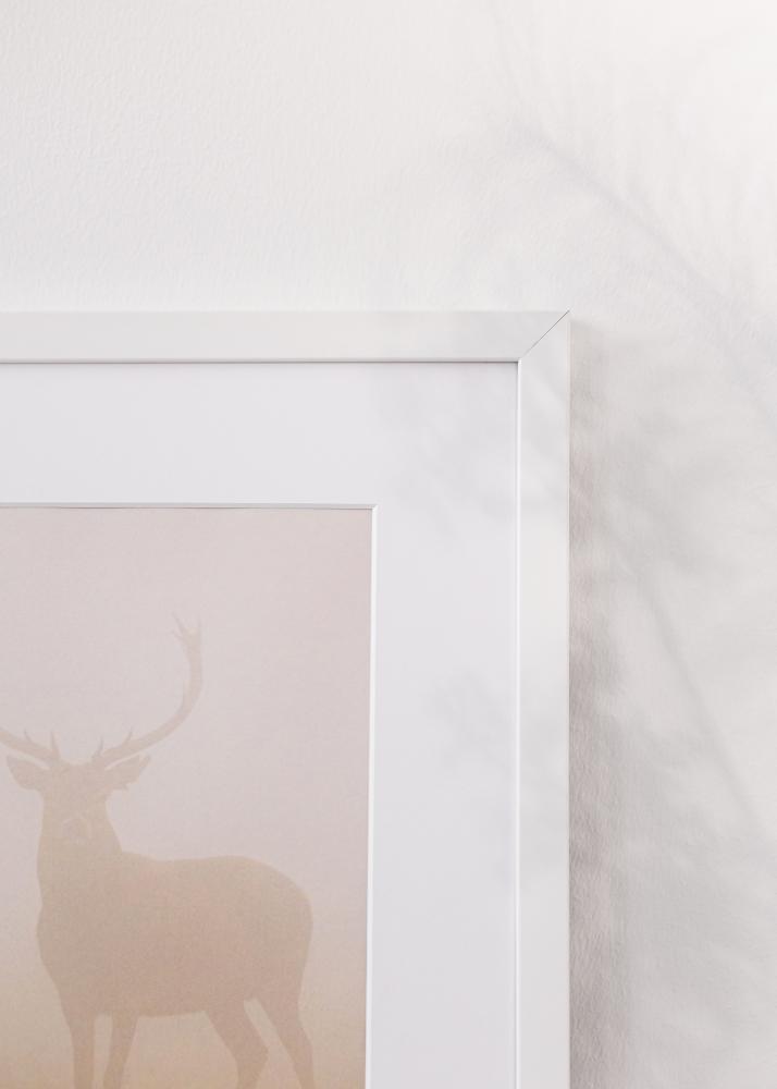 Jämtlands Ramfabrik Rahmen Brooke Acrylglas Weiß 70x100 cm