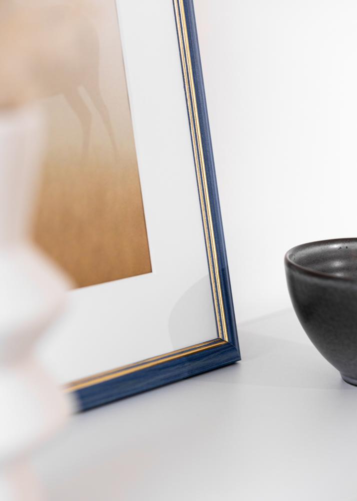 Jämtlands Ramfabrik Rahmen Claudia Acrylglas Blau 21x29,7 cm (A4)