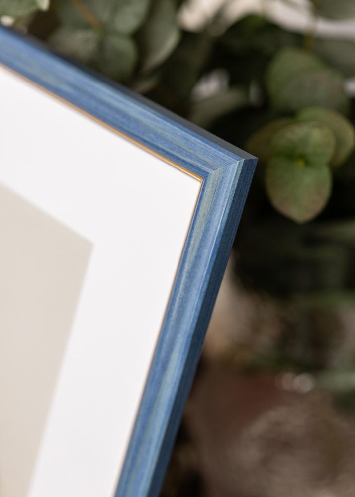 Jämtlands Ramfabrik Rahmen Claudia Acrylglas Blau 21x29,7 cm (A4)